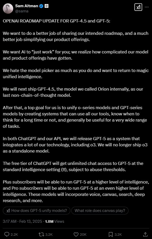 OpenAI�賿����ը��GPT-5�������� �������ʹ��