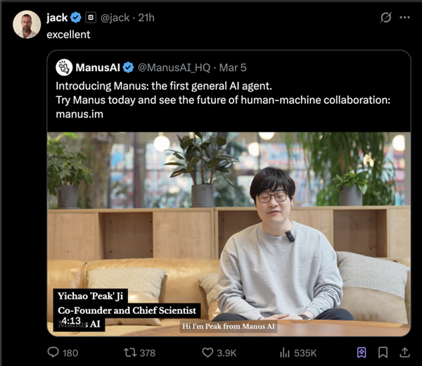 ����AIȦ ��ʼ����Manus